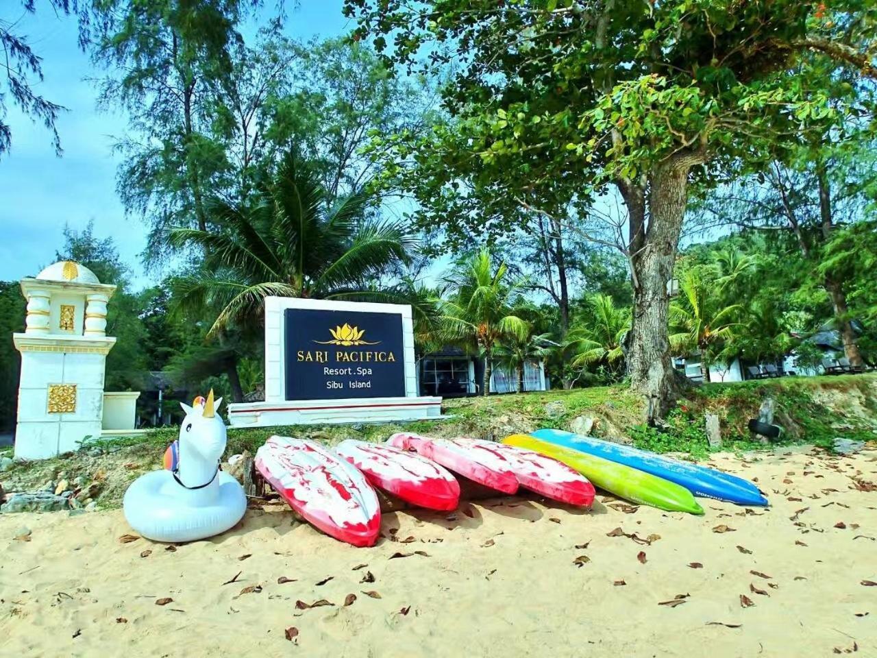 Sari Pacifica Resort & Spa, Sibu Island, Johor Pulau Sibu Exterior foto